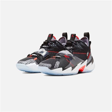 Buy NIKE JORDAN "WHY NOT" ZER0.3 BLACK CEMENT – Superkicks