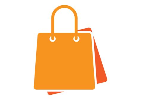 Shopping bag logo icon design template isolated 22663459 Vector Art at ...