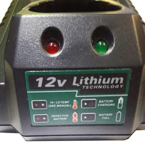 12 Volt Lithium Ion Battery Charger Replacement for 320.10006 Craftsman ...