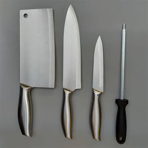 Buy YELONA Premium 3 Stainless Steel Knife Combo Set - Paring, Chef ...