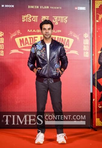 Made In China Bollywood Photo Film star Rajkummar Rao d...