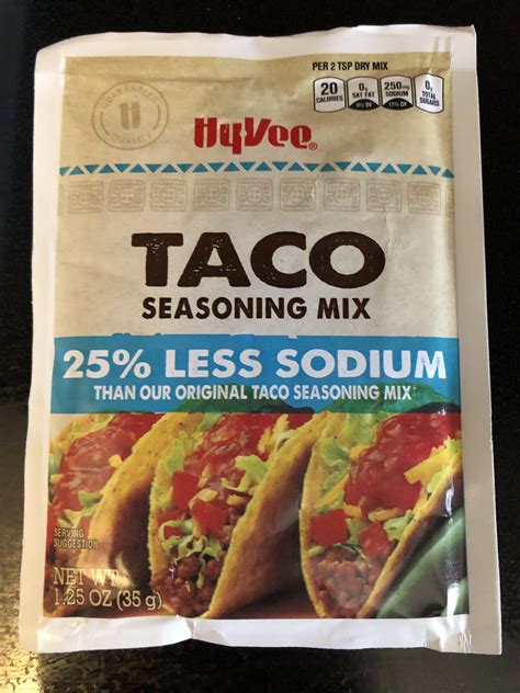 Taco Seasoning Packet Eat REAL America | Eat REAL America