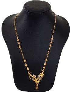 RAMDEV ART FASHION JEWELLERY Copper Necklace Price in India - Buy ...