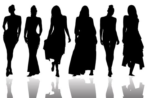 Group Of Women Silhouette