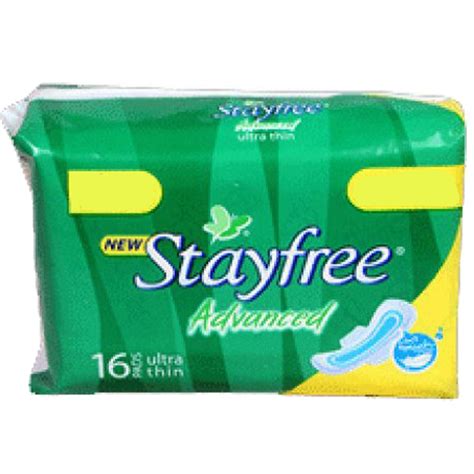 Buy Stayfree Advanced Ultra Thin Sanitary Pads, 16 Count | 19 Minutes ...