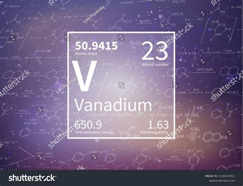 826 Vanadium Element Images, Stock Photos & Vectors | Shutterstock
