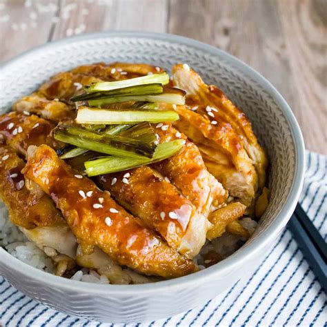 Chicken Teriyaki Don