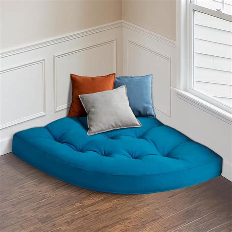 Amazon.com: Millsilo Corner Floor Cushion, Custom Size/Color Floor ...