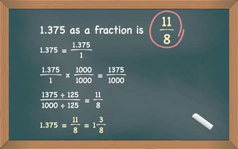 1.375 as a Fraction - Decimal to Fraction