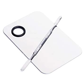 Buy Multibrite Makeup Mixing Palette, Stainless Steel Makeup Palette ...
