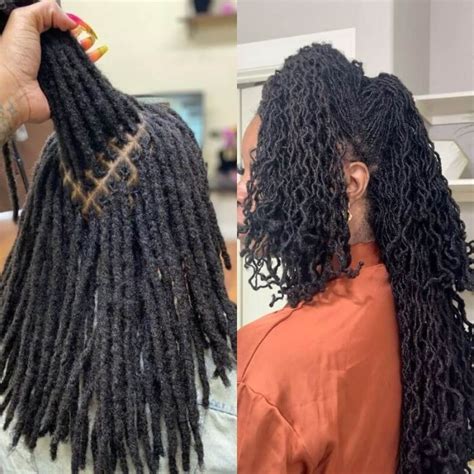 Image result for How to Attach Loc Extensions to Long Locs