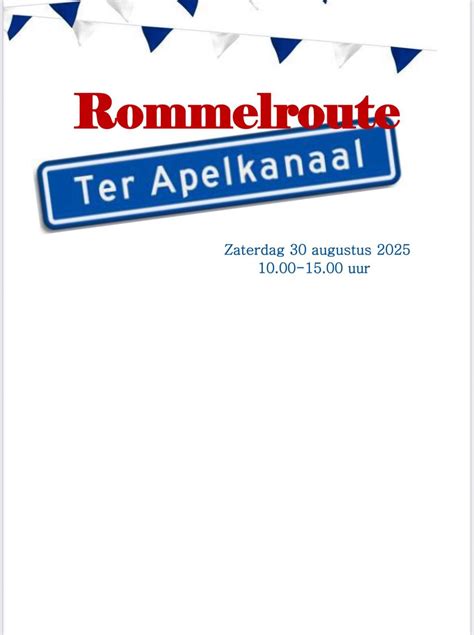 Rommelroute Ter Apelkanaal , Ter Apelkanaal, Stadskanaal, 30 August ...