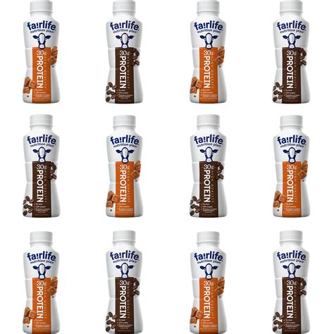 Buy Fairlife tion Plan Caramel and Coffee Shake Variety Pack 30g ...