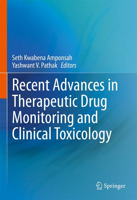 Buy Recent Advances in Therapeutic Drug Monitoring and Clinical ...