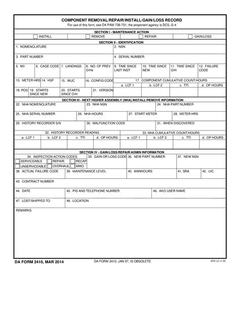 Da Form 3328 - Printable Form 2025