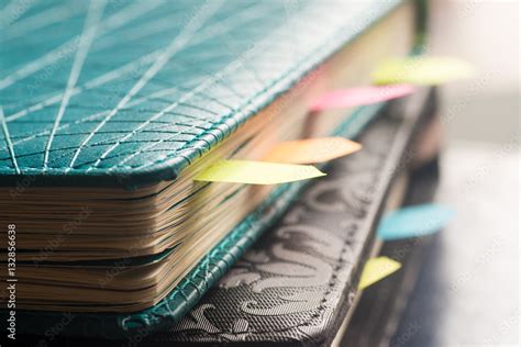 planner with stickers Stock Photo | Adobe Stock