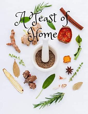 A Teast of Home: Blank Recipe Book to Write in your favorite recipes in ...