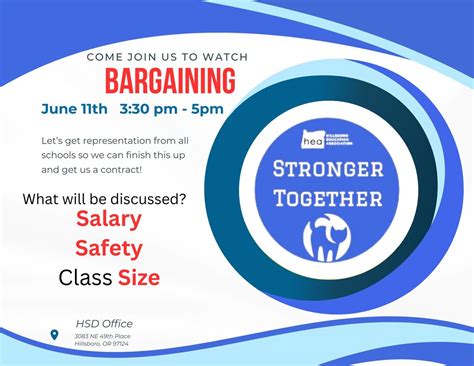 Wear Blue and come IN PERSON to bargaining, 3083 NE 49th Place ...