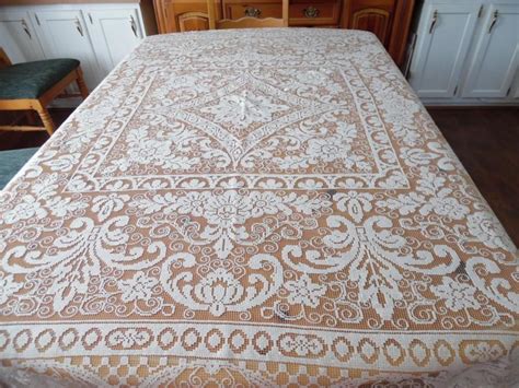 Image result for Free Filet Crochet Tablecloth Patterns