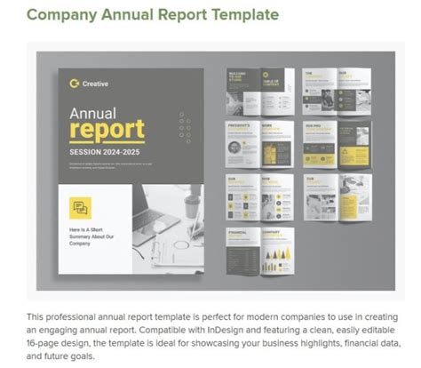 Where To Find Annual Report Format in Word?