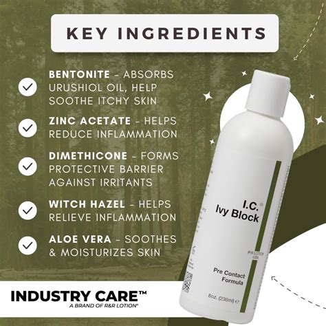 R&R Lotion I.C. Ivy Block Pre Poison Ivy Oak and India | Ubuy