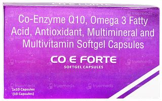 Co E Forte Capsule 10 - Uses, Side Effects, Dosage, Price | Truemeds