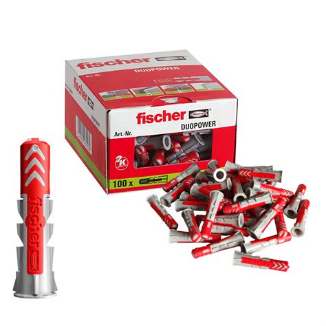 Kołki FISCHER DUOPOWER kołek koszulka 8x40 100 szt (HM555008) • Cena ...