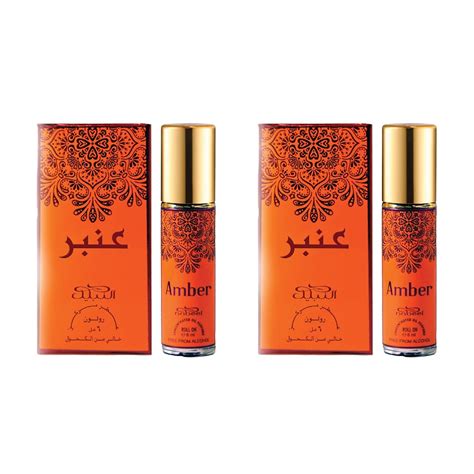 Nabeel - Amber Premium Attar Roll-on Perfume Oil | 100% Non Alcoholic ...