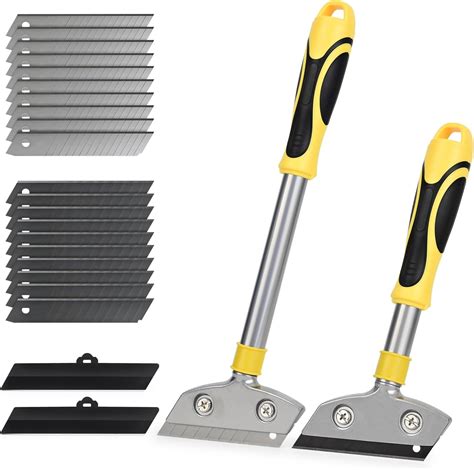 EHDIS Razor Blade Scraper,4 Inch Razor Blade Scraper Tool Tile Paint ...
