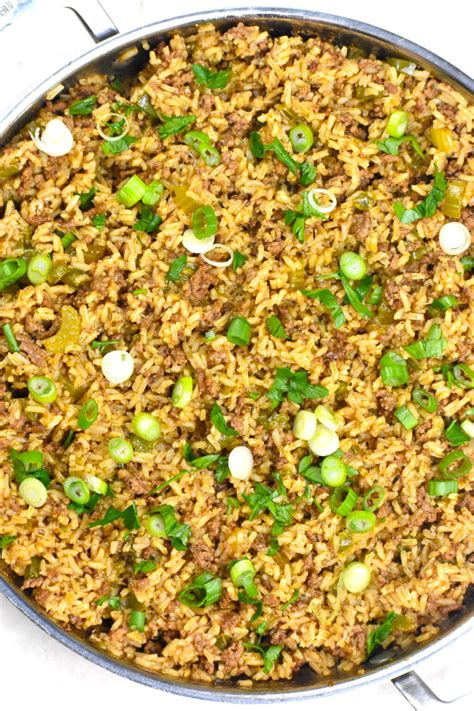 Dirty Rice (Cajun Rice Recipe) - GypsyPlate