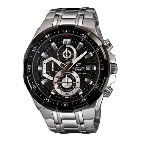 EX191 | CASIO Edifice Silver Chronograph - Men's Watch – Sai Creations ...