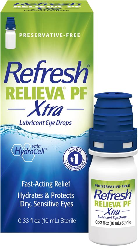Amazon.com: Refresh RELIEVA PF Xtra Preservative-Free Artificial Tears ...