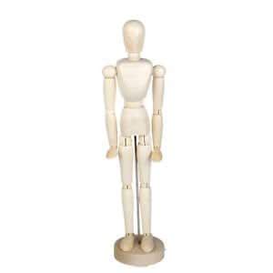 Buy Wooden Figure Articulated Mannequin Human Artist Drawing Model Male ...