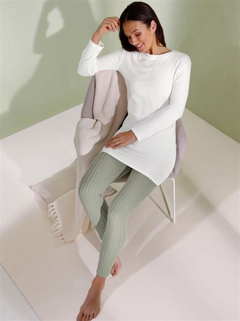 CREATION L PREMIUM Modal-Leggings in lindgrün | heine