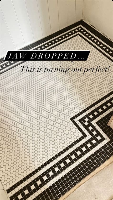 How to diy your own penny tile patterned floor – Artofit