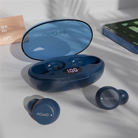 Buy ACwO DwOTS Trans Snug Fit Earbuds with Instant Auto Connect ...