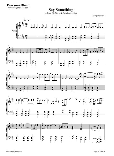 Say Something Stave Preview