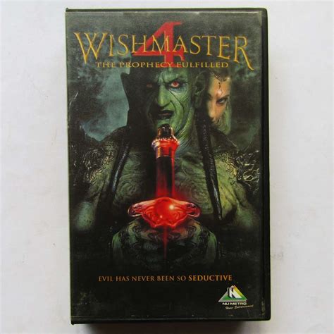 Movies - Wishmaster 4 - Horror Movie VHS Tape (2002) for sale in ...