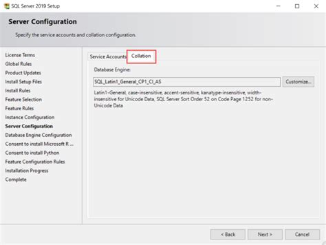 Image result for SQL Server 2019 Database Engine Configuration
