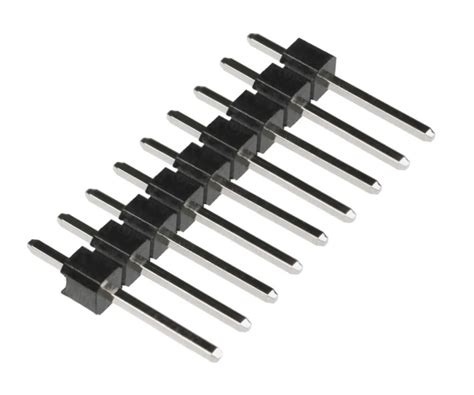 9 Pin 15mm Brass Straight Male Header Berg Strip, 9 Position, berg ...