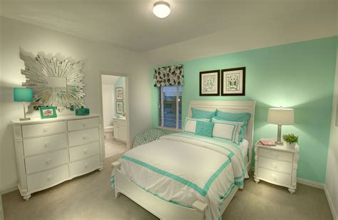 mint green and white bedroom ideas