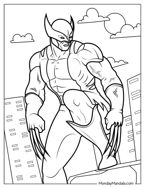 20 Wolverine Coloring Pages (Free PDF Printables)
