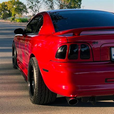 Laser Red 1998 SN95 Ford Mustang SVT Cobra with Subtle Mods - Specs&Mods
