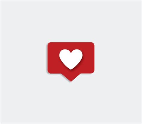 Instagram comme notification | Vecteur Premium