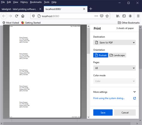 Image result for How to Print Labels On PC