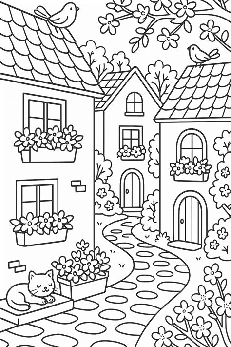 Free printable relaxation coloring page – Artofit