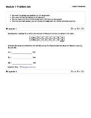 Image result for Module 7 Problem Set