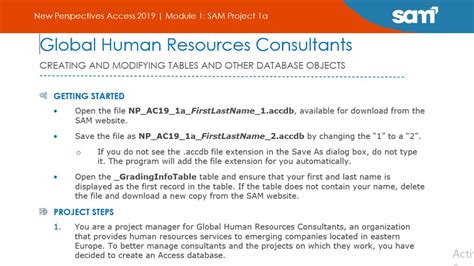 Image result for Module 9 Sam Project 1A