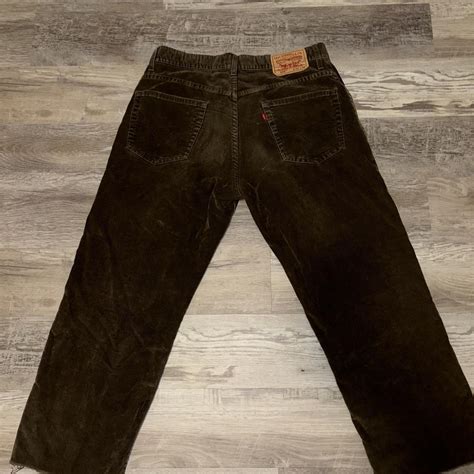 Levi Corduroy Brown Pants 34x30 - Depop