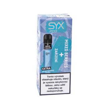 SYX POD Starter Kit Blue 16,5mg | ExcaliburCigars